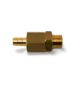 ANTI-VACUUM VALVE WITH DRAIN 1/4" 1/4"M