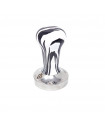 Asso Tamper Ergo Graphic Zebra 58mm