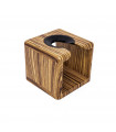 ASSO COFFEE TAMPER STATION GRAPHIC LEGNO ZEBRANO